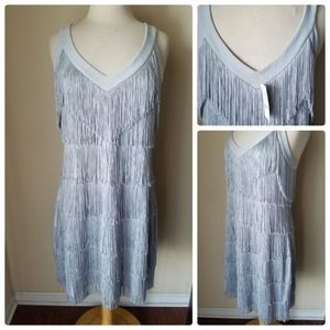 NBW Grey flapper dress