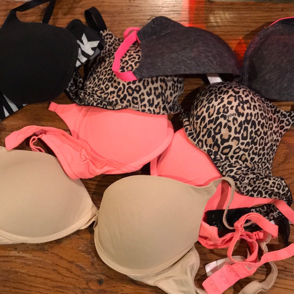 34 B bras! 5 of them total!