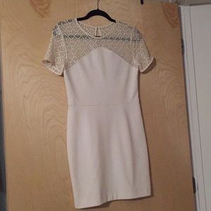 Banana republic cute white dress