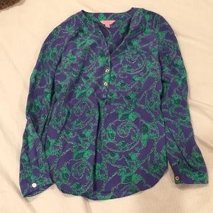 Lilly pulitzer blouse