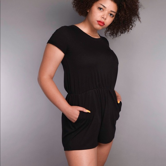 Black Romper - Picture 1 of 2