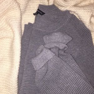French Connection Gray Sweater, SIZE: M