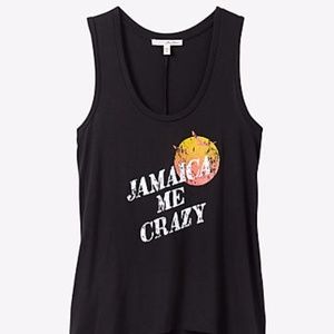 Express One Eleven Cami Tank Top Jamaica Me Crazy