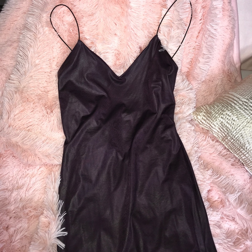 Dark Purple Bodycon Dress