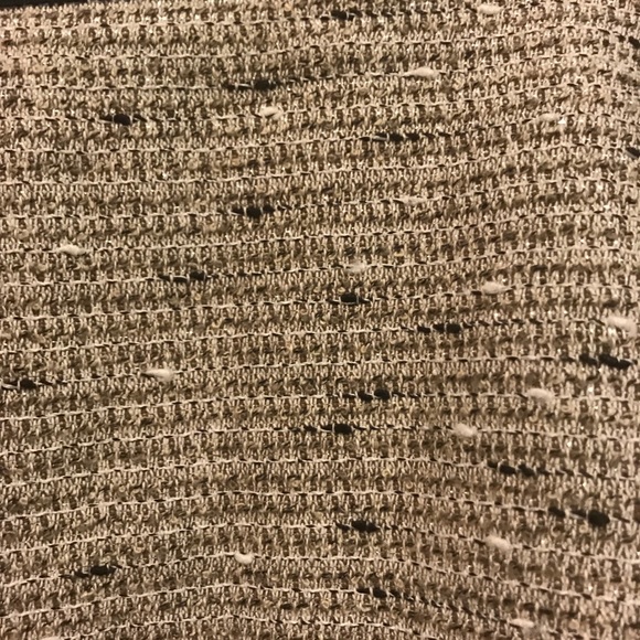 Banana Republic Gold Tweed Mini Skirt - Picture 3 of 3