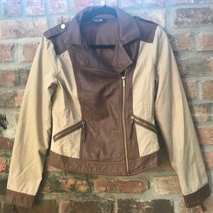 Forever 21 faux leather jacket