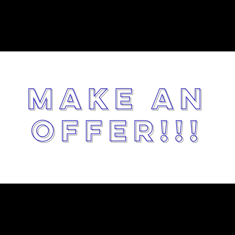 Make an offer on any item available