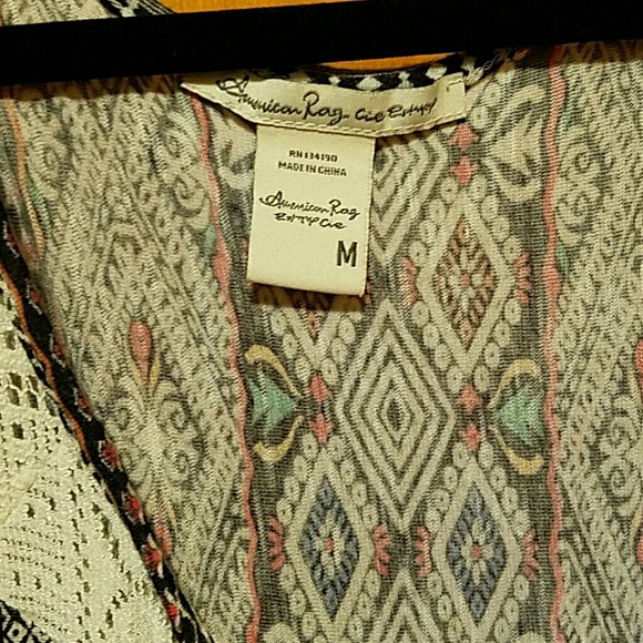 American Rag boho shirt! Size Medium - Picture 2 of 4