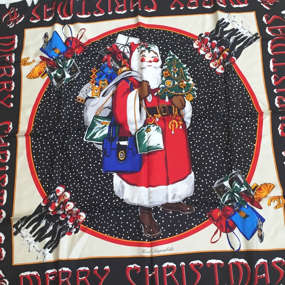 ❤️🌟KARL LAGERFELD SILK SCARF ❤️🌟