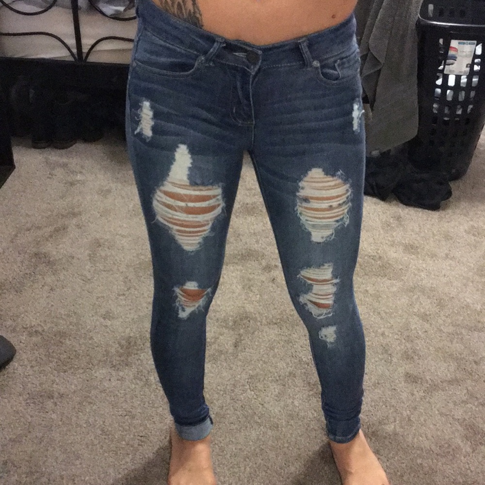 Ripped jeans