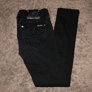 Miss Me Black Skinny Jeans