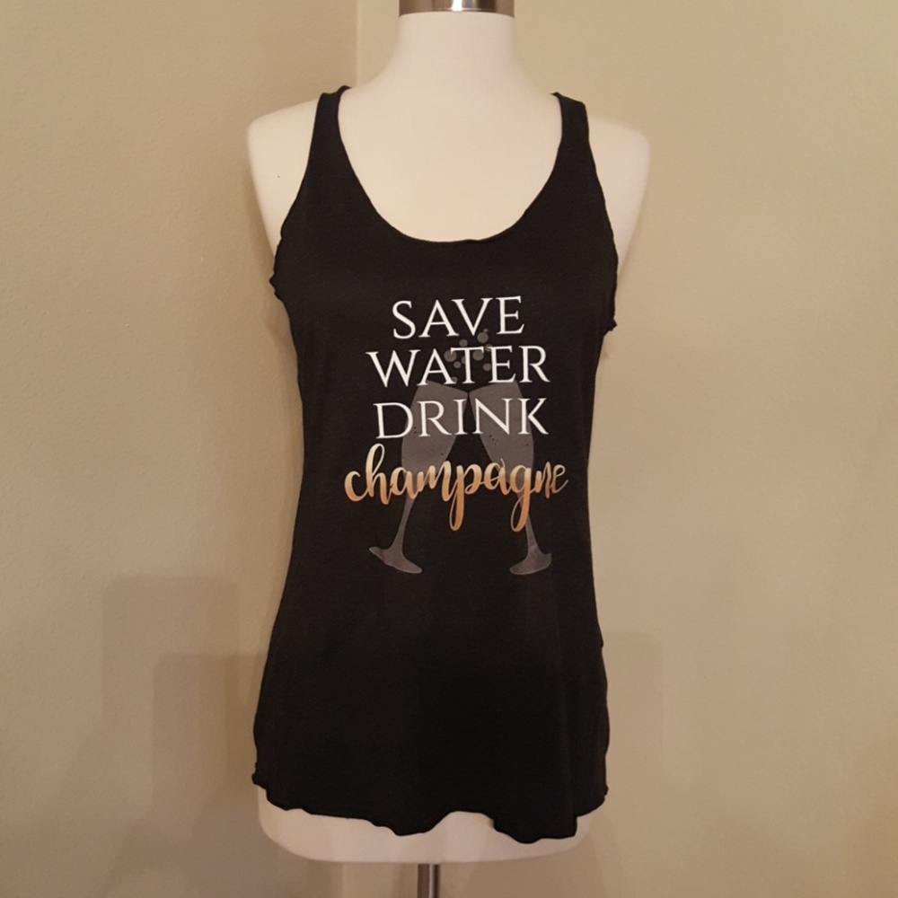 NWOT  black tank top