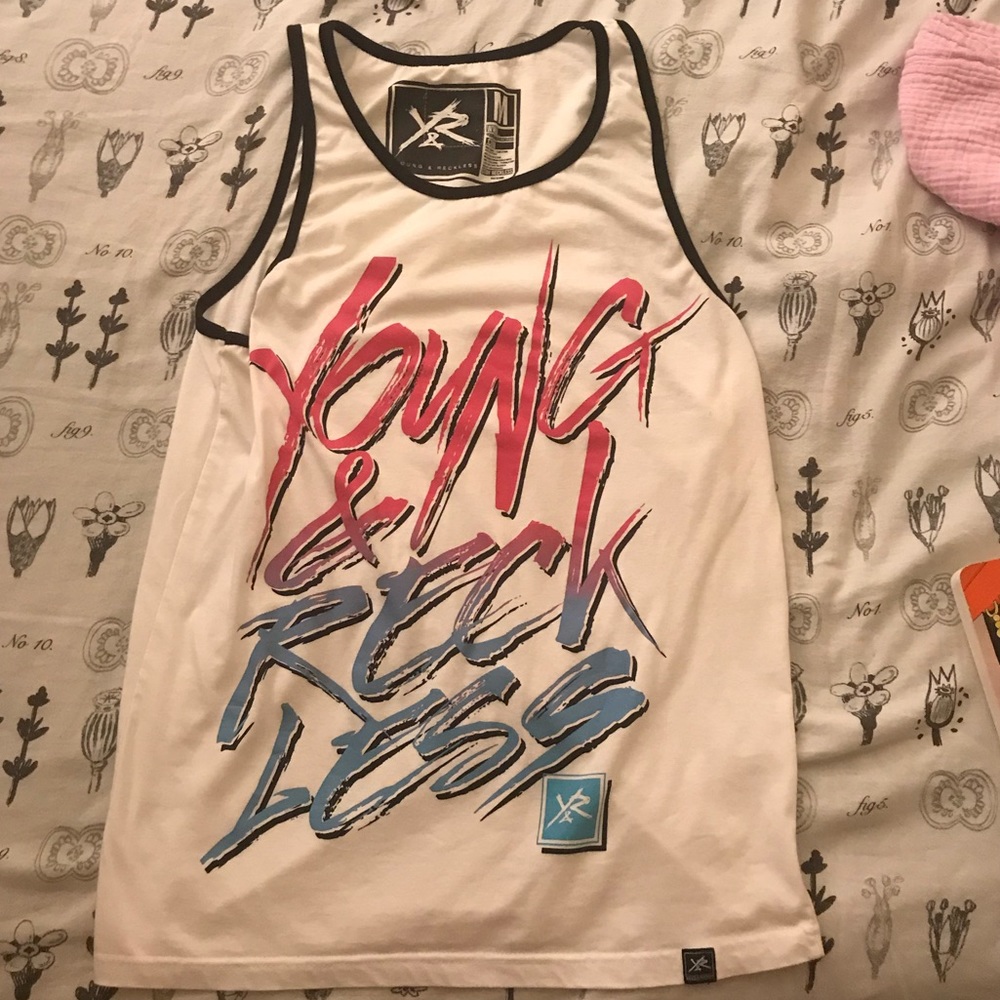 Young and Reckless tank top