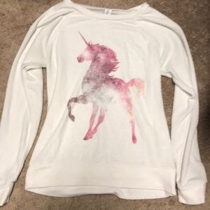 Cozy Galaxy Unicorn sweater top