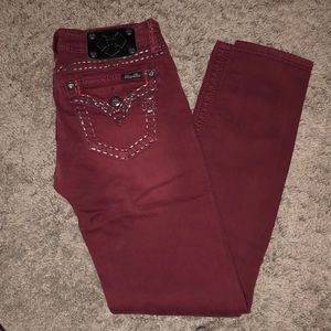 Miss Me red skiing Jeans