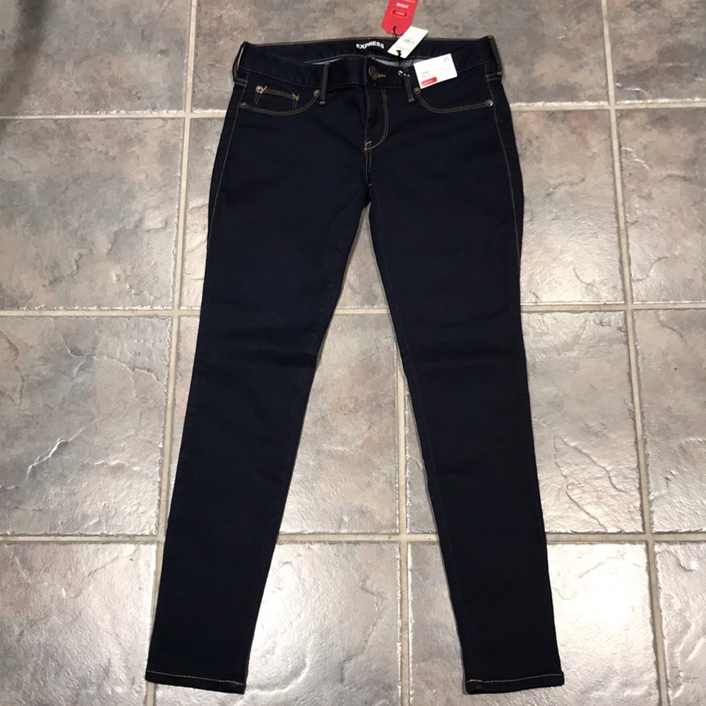 NWT Express Low Rise Stretch + Jean Leggings 2S