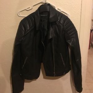 Leather jacket