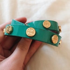 Tory Burch leather wrap bracelet