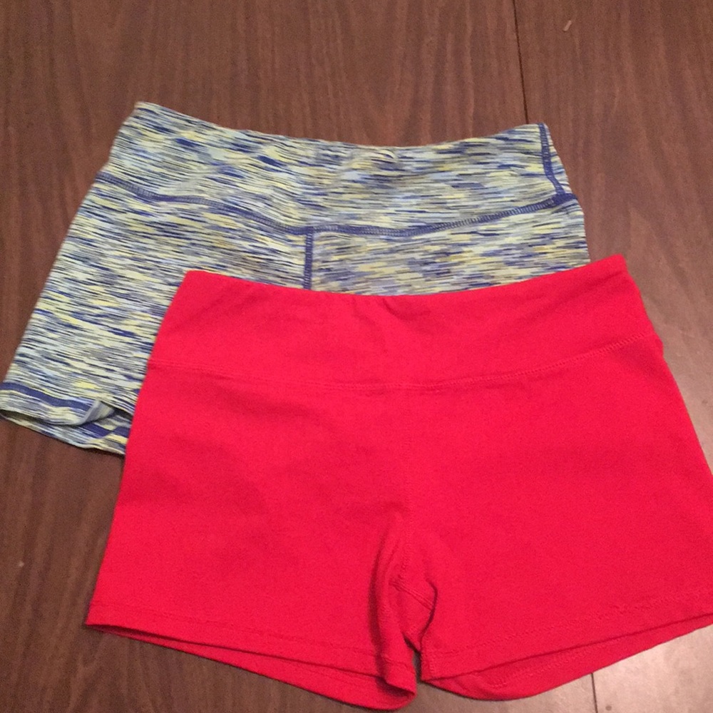 Lot of 2 epic mma gear Crossfit booty shorts