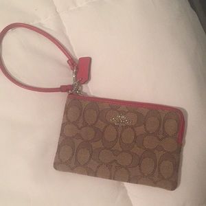 Authentic Coach Wristlet