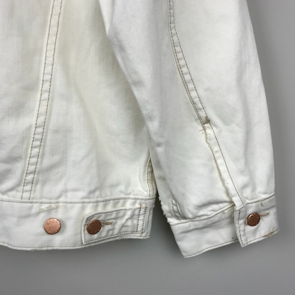 [Free People] Denim Trucker Jacket Boyfriend Fit - Picture 6 of 8