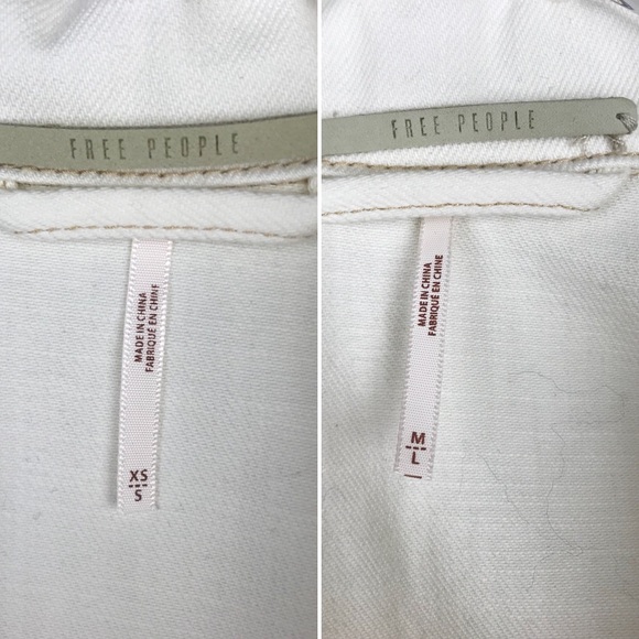 [Free People] Denim Trucker Jacket Boyfriend Fit - Picture 7 of 8