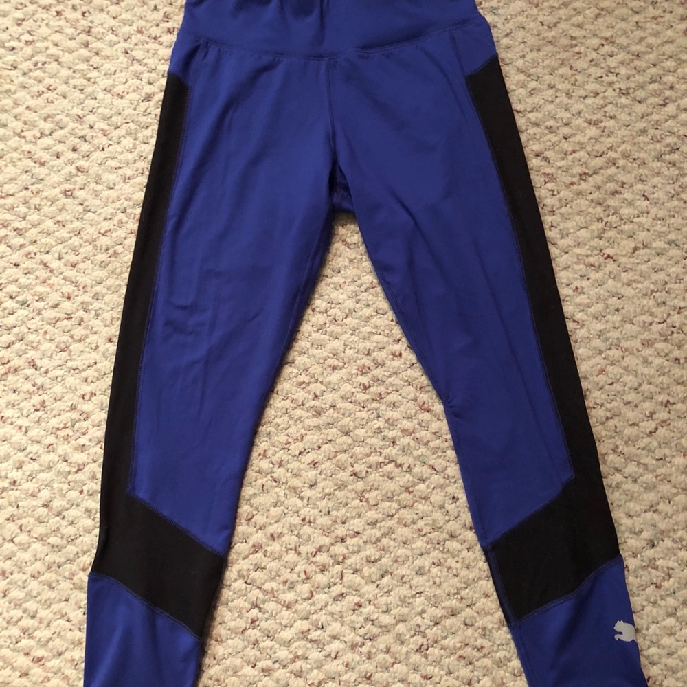 Dry fit purple puma workout leggings (squat proof)