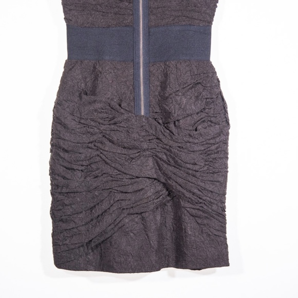 🔥 Foley and Corinna Brown Ruched Tulle Dress - Picture 8 of 10