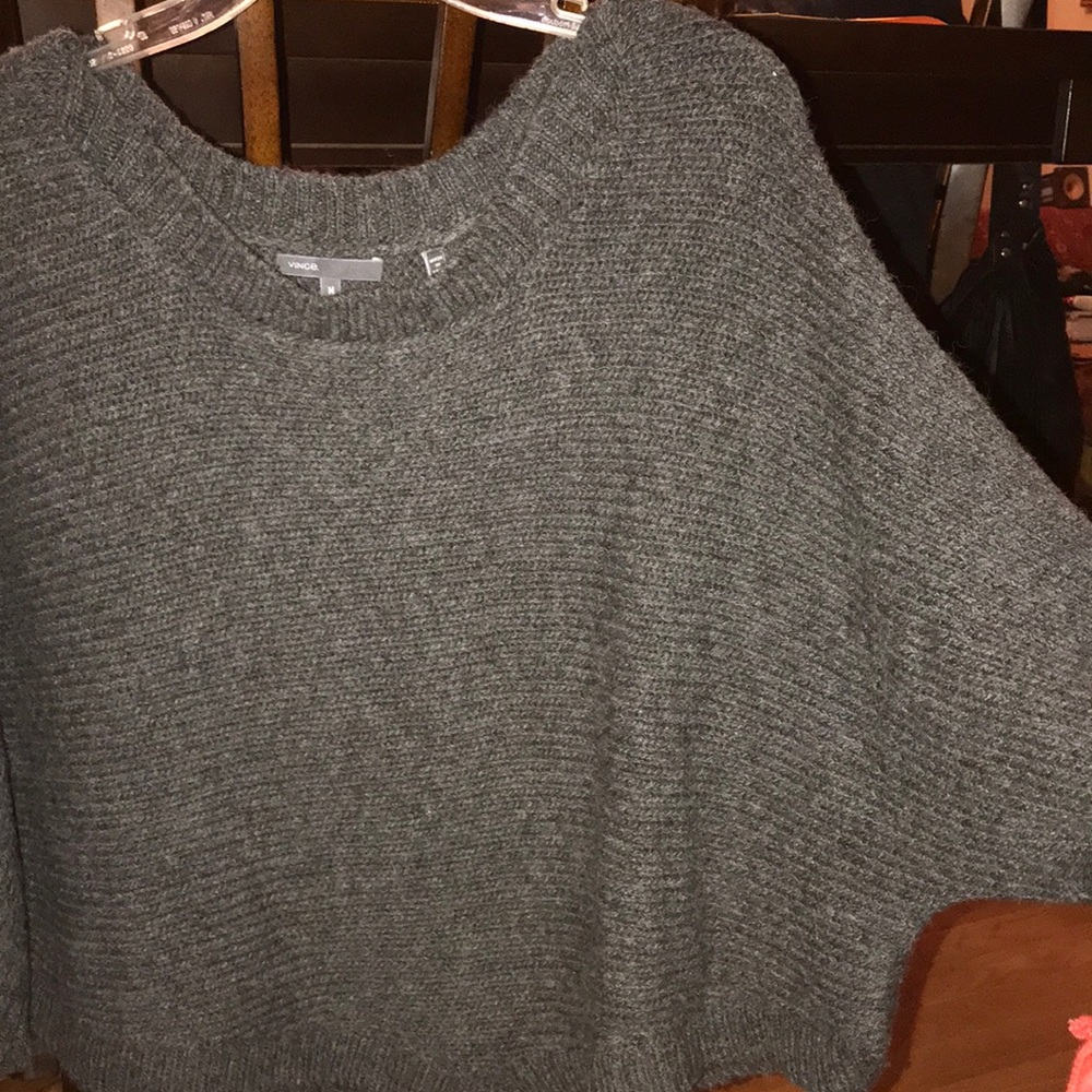 Vince Poncho-like Sweater Gorgeous!!!  Like New!! - Picture 3 of 5