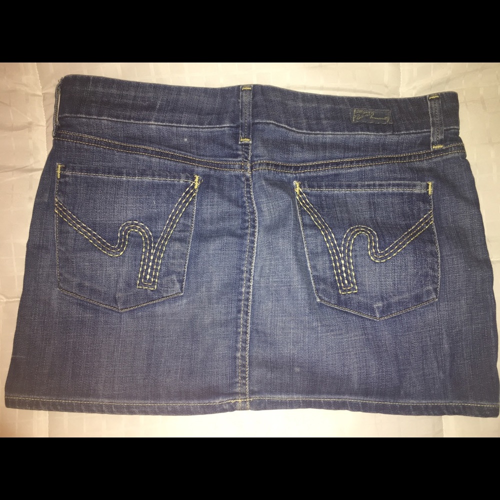 Citizens of Humanity denim skirt