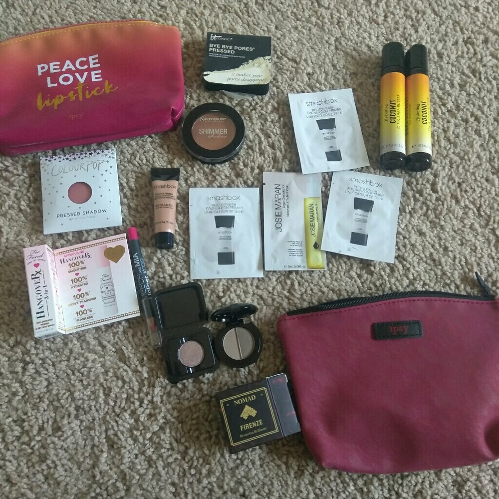 2 Ipsy Bags & Samples from ipsy!❤ bundle