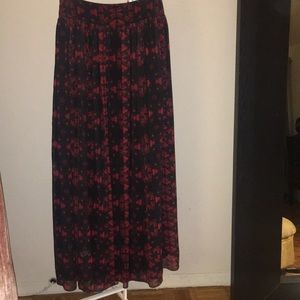 Alice+Olivia printed maxi skirt