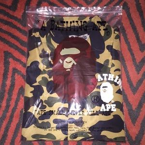 BAPE camo coach jacket