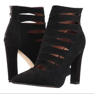 Steve Madden black suede Bootie