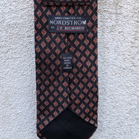 Vintage silk tie made by JZ Richards for Nordstrom - Picture 5 of 8