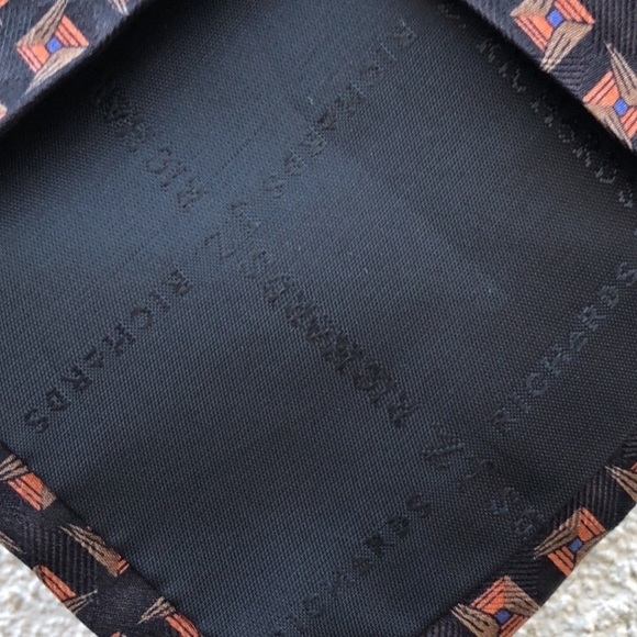 Vintage silk tie made by JZ Richards for Nordstrom - Picture 6 of 8