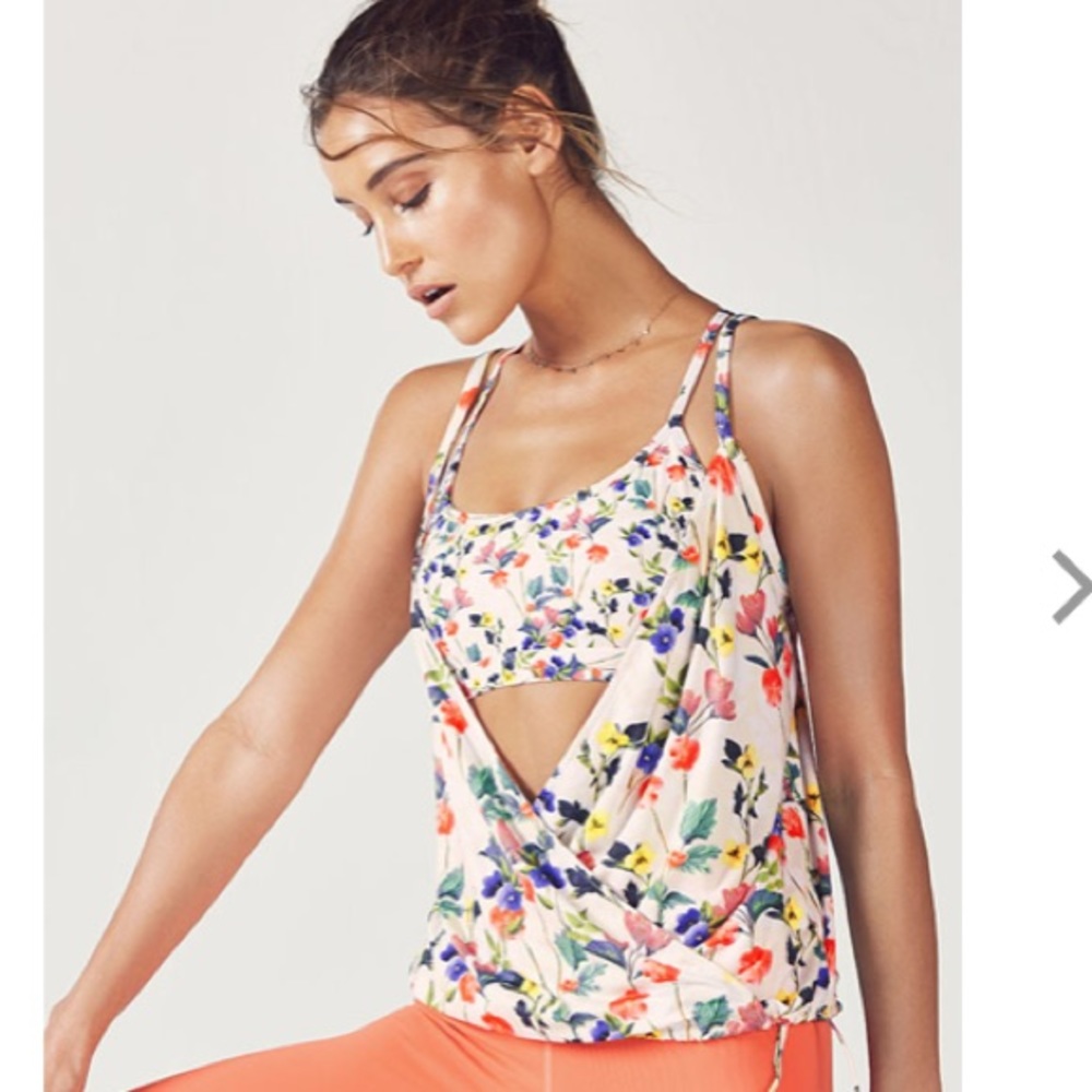 NWT Fabletics Elaine 2-in-1 Performance Tank - Picture 1 of 6