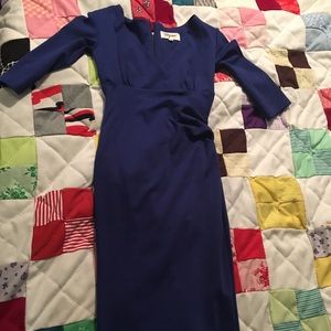 Tatyana navy blue dress