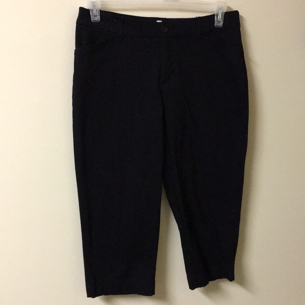 Black Capri Slacks