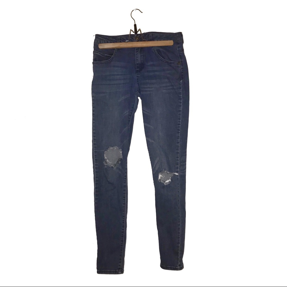 Denim Ripped Jeans