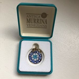 Venetian glass pendant, vintage
