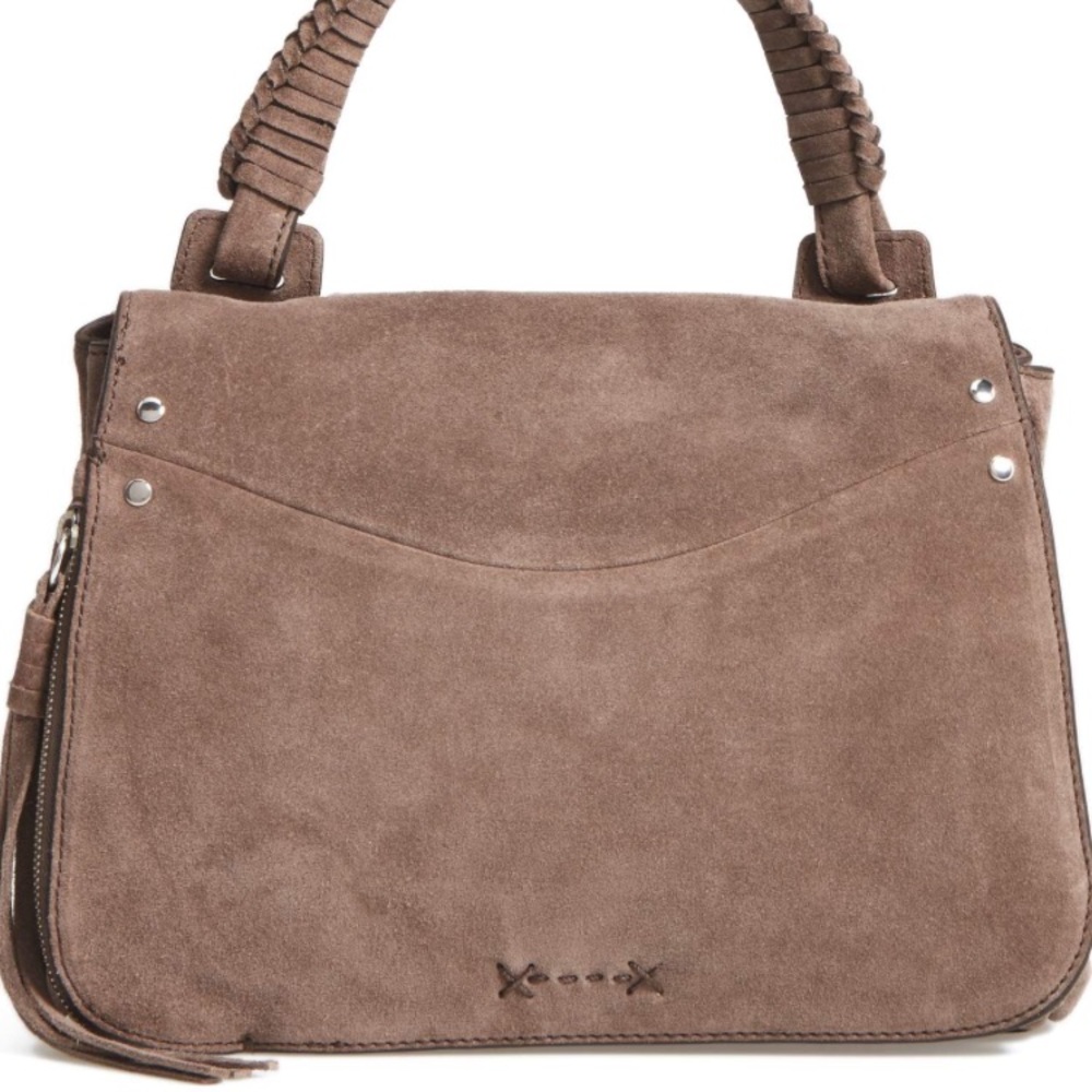 Elizabeth and James Small Trapeze Crossbody Bag