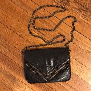 Matt & Nat mini bag; short and long chains