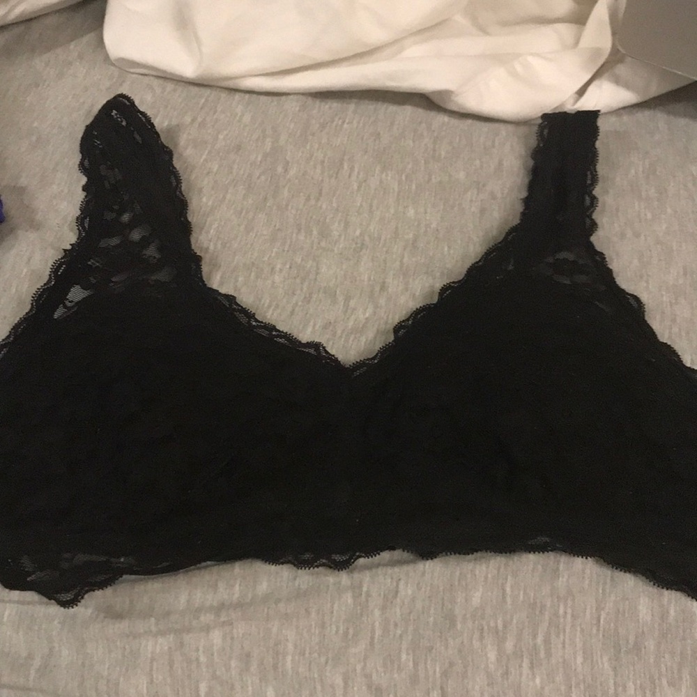 Black lace Aerie Bralette