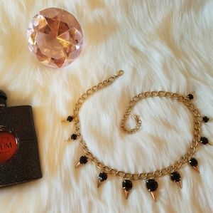 Black and Gold Necklace