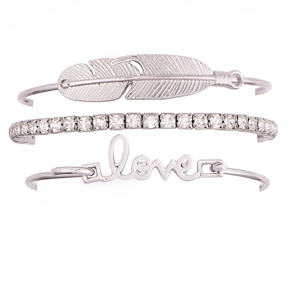 "3pc Silver Slay" (Silver) - Picture 2 of 3