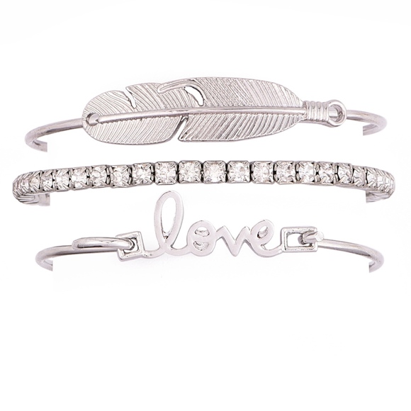 "3pc Silver Slay" (Silver) - Picture 2 of 3