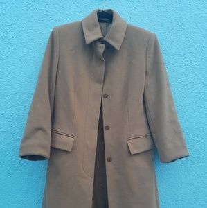Marks Spencer Camel Wool Coat 