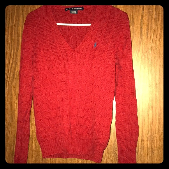 Ralph Lauren Vneck sweater - Picture 1 of 3