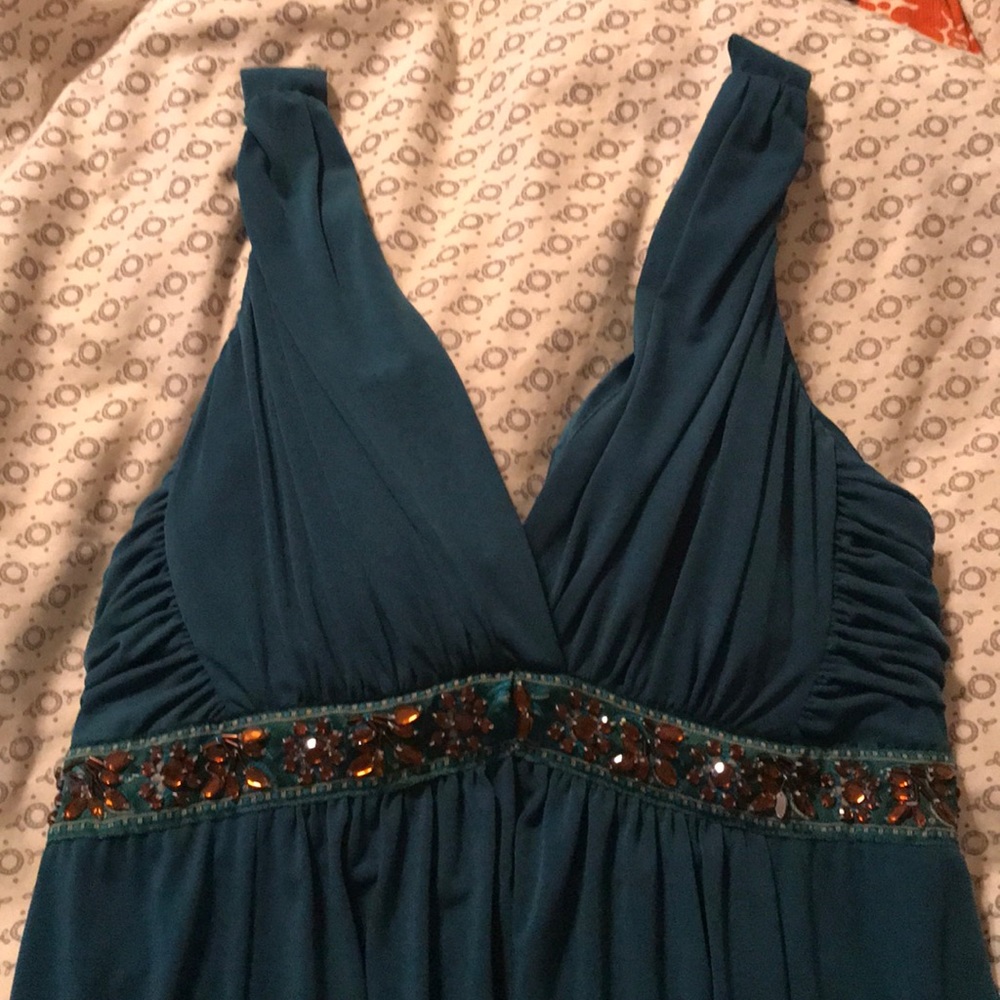 Floor length evening gown